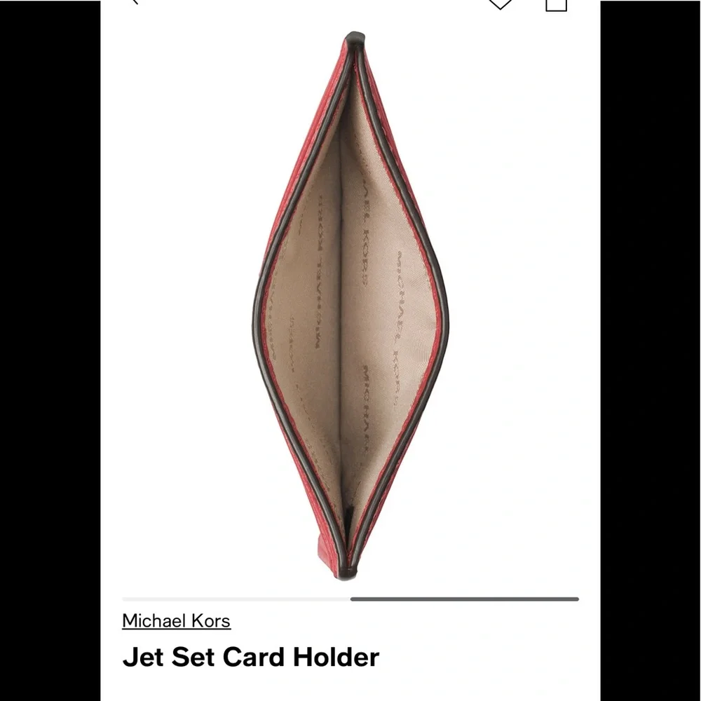 Michael Kors Jet Set Card Holder